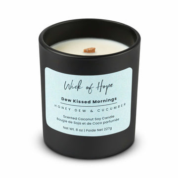 Dew Kissed Mornings – Clean Scented Candle | Wick of Hope