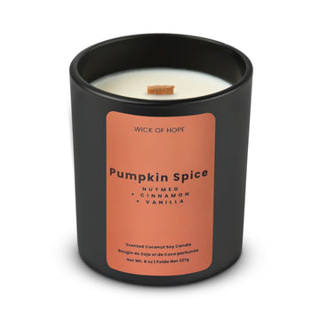 Pumpkin Spice – Fall Cinnamon Candle | Wick of Hope
