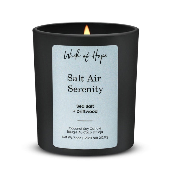Salt Air Serenity Candle | Sea Salt + Driftwood