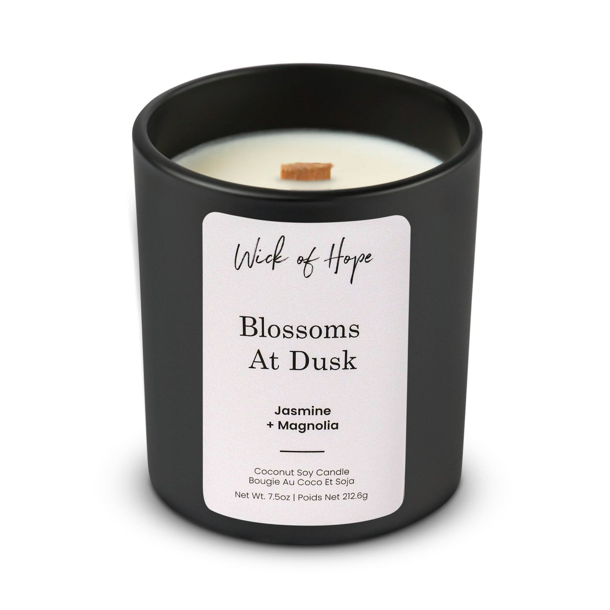 Blossoms at Dusk Candle | Jasmine + Magnolia - Wick of Hope