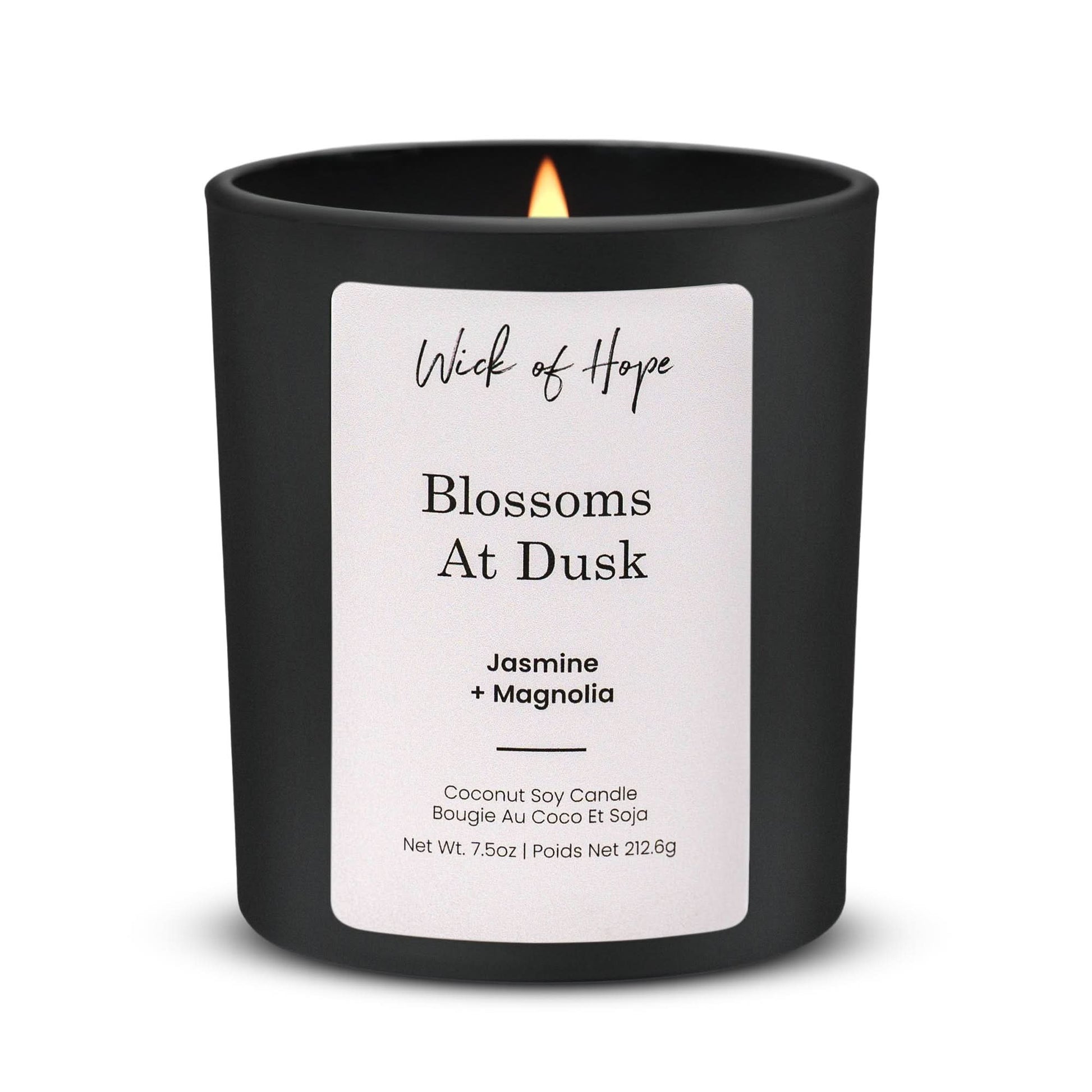 Blossoms at Dusk Candle | Jasmine + Magnolia - Wick of Hope