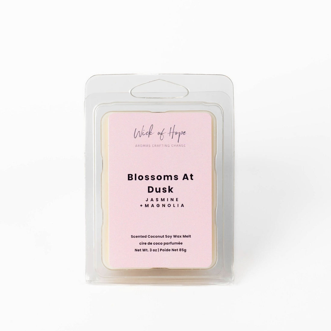 Blossoms At Dusk Wax Melt | Jasmine + Magnolia - Wick of Hope