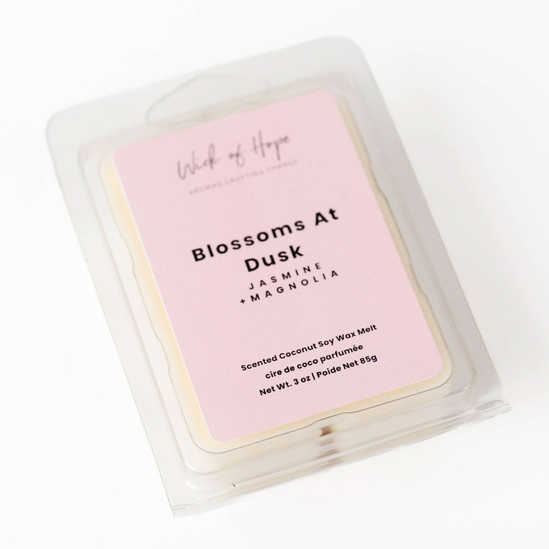 Blossoms At Dusk Wax Melt | Jasmine + Magnolia - Wick of Hope