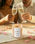 Bright Little Moments Candle | Champagne + Raspberry - Wick of Hope