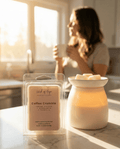 Coffee Crumble Wax Melt | Fresh Coffee + Vanilla Butter - Wick of Hope