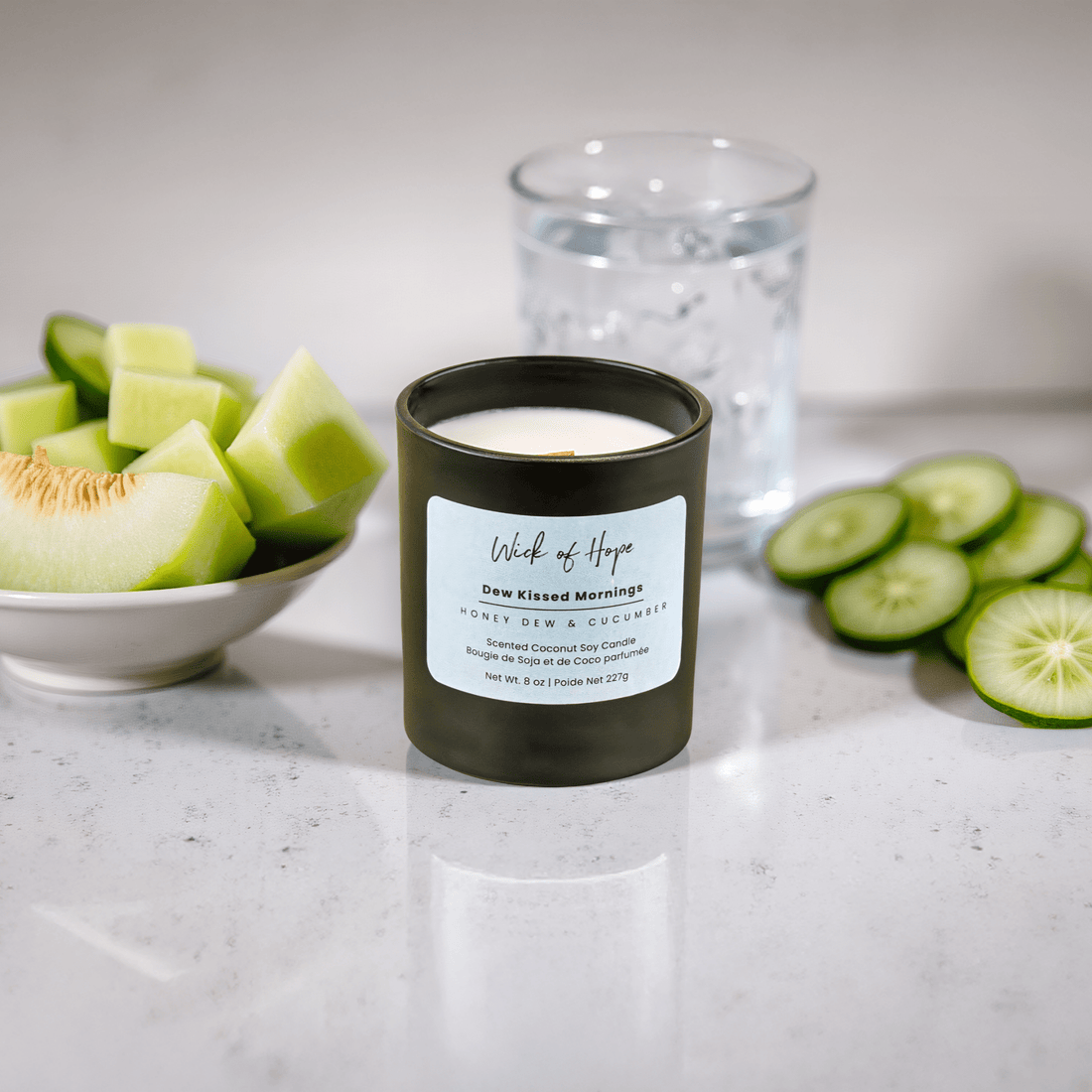 Dew Kissed Mornings | Honeydew + Cucumber - Wick of Hope