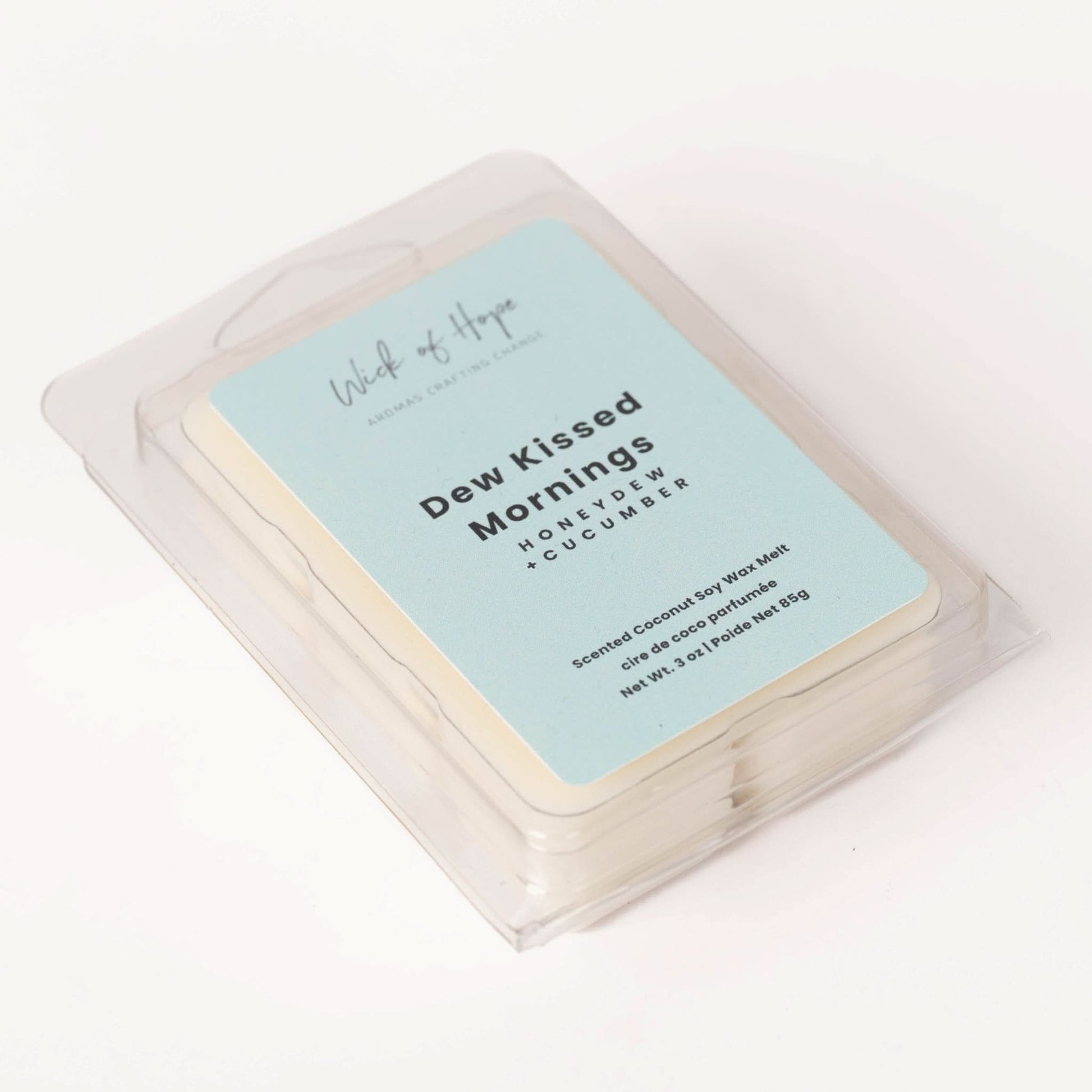 Dew Kissed Mornings Wax Melt | Honey Dew + Cucumber - Wick of Hope