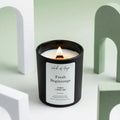 Fresh Beginnings Candle | Cotton + Green Tea - Wick of Hope