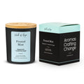Frosted Mint Candle | Peppermint + Sweet Pink Sugar - Wick of Hope