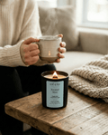 Frosted Mint Candle | Peppermint + Sweet Pink Sugar - Wick of Hope