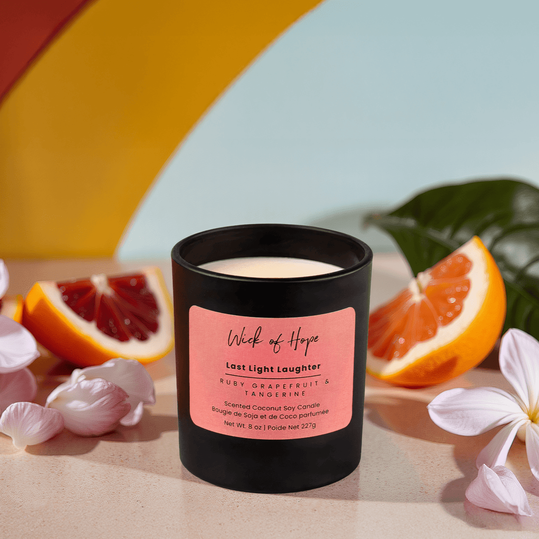 Last Light Laughter | Ruby Grapefruit + Tangerine - Wick of Hope