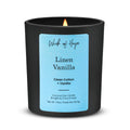 Linen Vanilla Candle | Clean Cotton + Vanilla - Wick of Hope