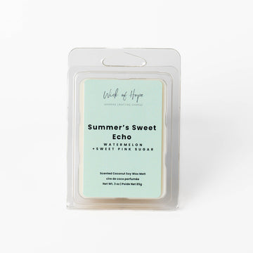 Summer's Sweet Echo Wax Melt | Watermelon + Sweet Pink Sugar