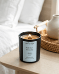 Salt Air Serenity Candle | Sea Salt + Driftwood - Wick of Hope