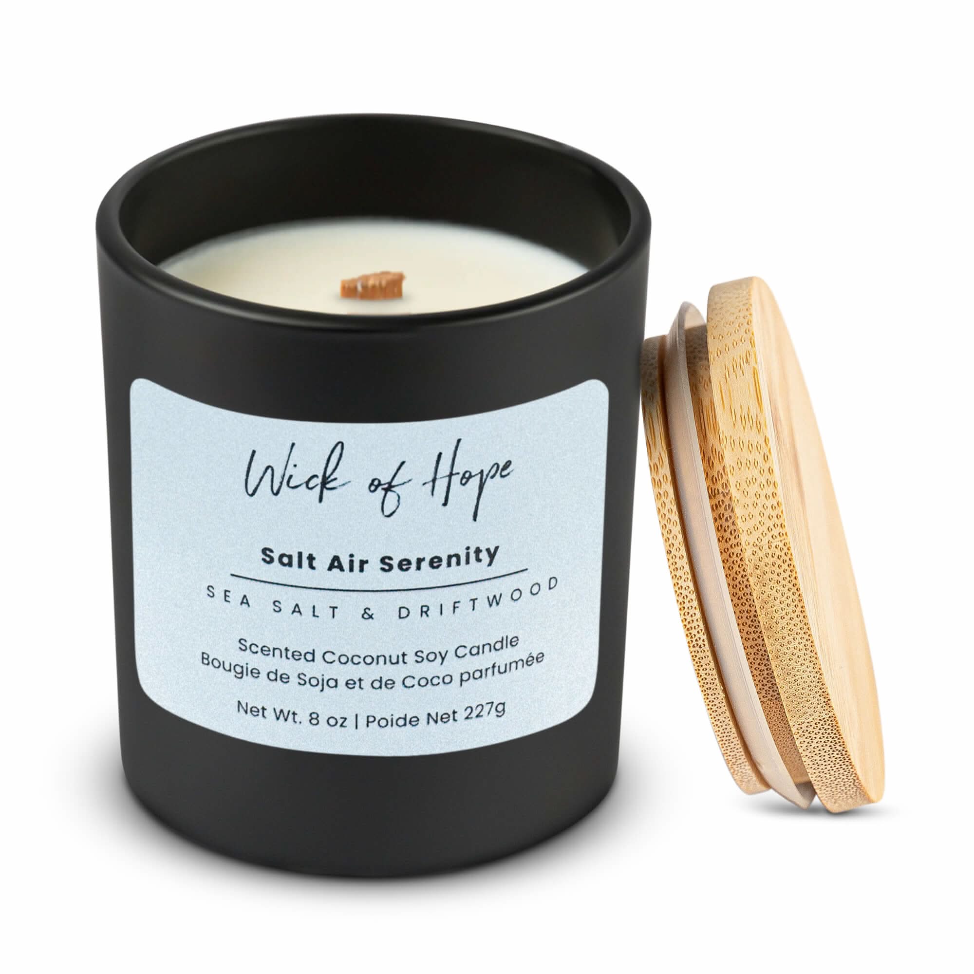 Best Sea Salt Driftwood Candle | Wick Of Hope – Wick of Hope