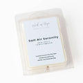 Salt Air Serenity Wax Melt | Sea Salt + Driftwood - Wick of Hope