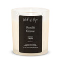 Sunlit Grove Candle | Lemon + Musk - Wick of Hope