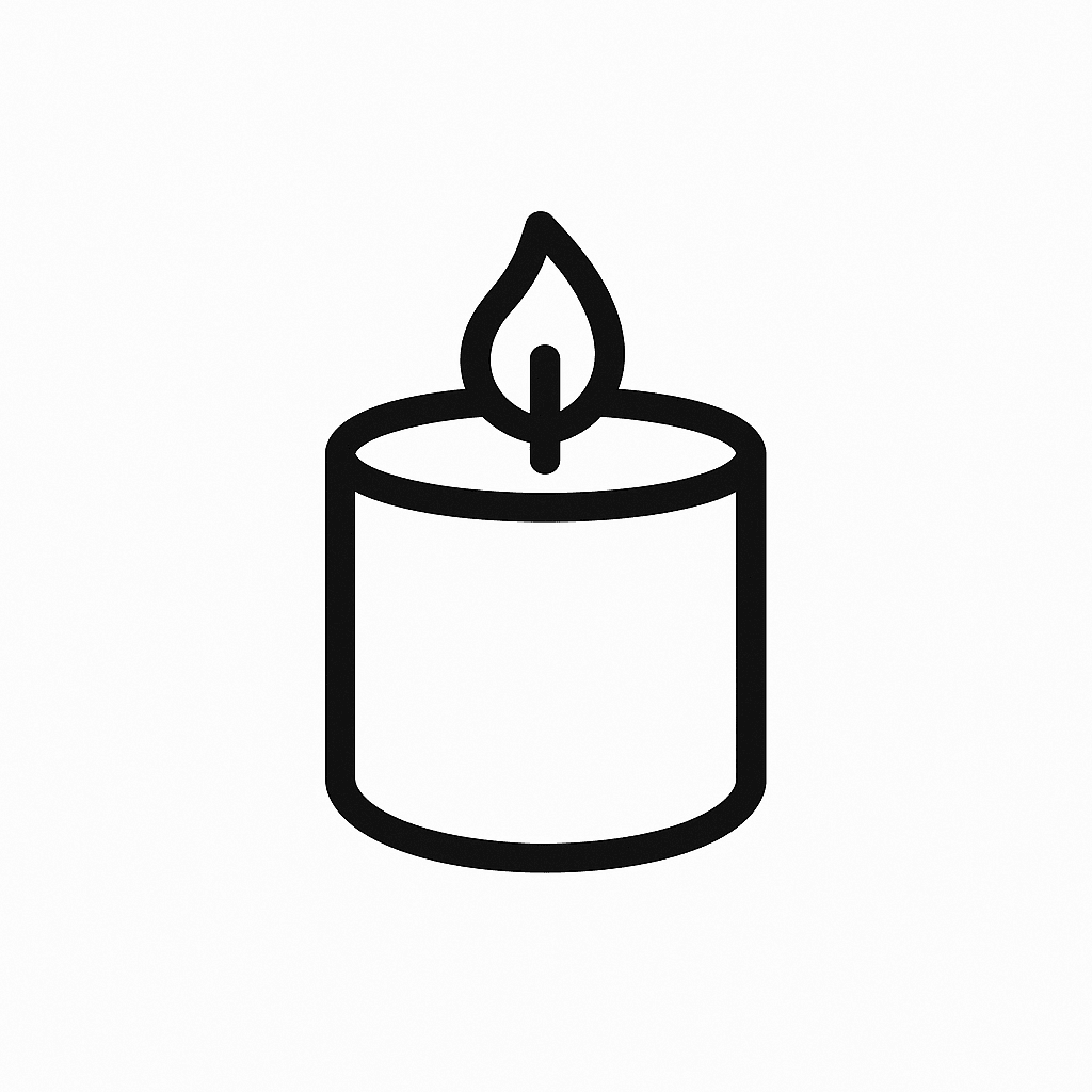 Free full sized candle | Clean burning soy | Wick of Hope