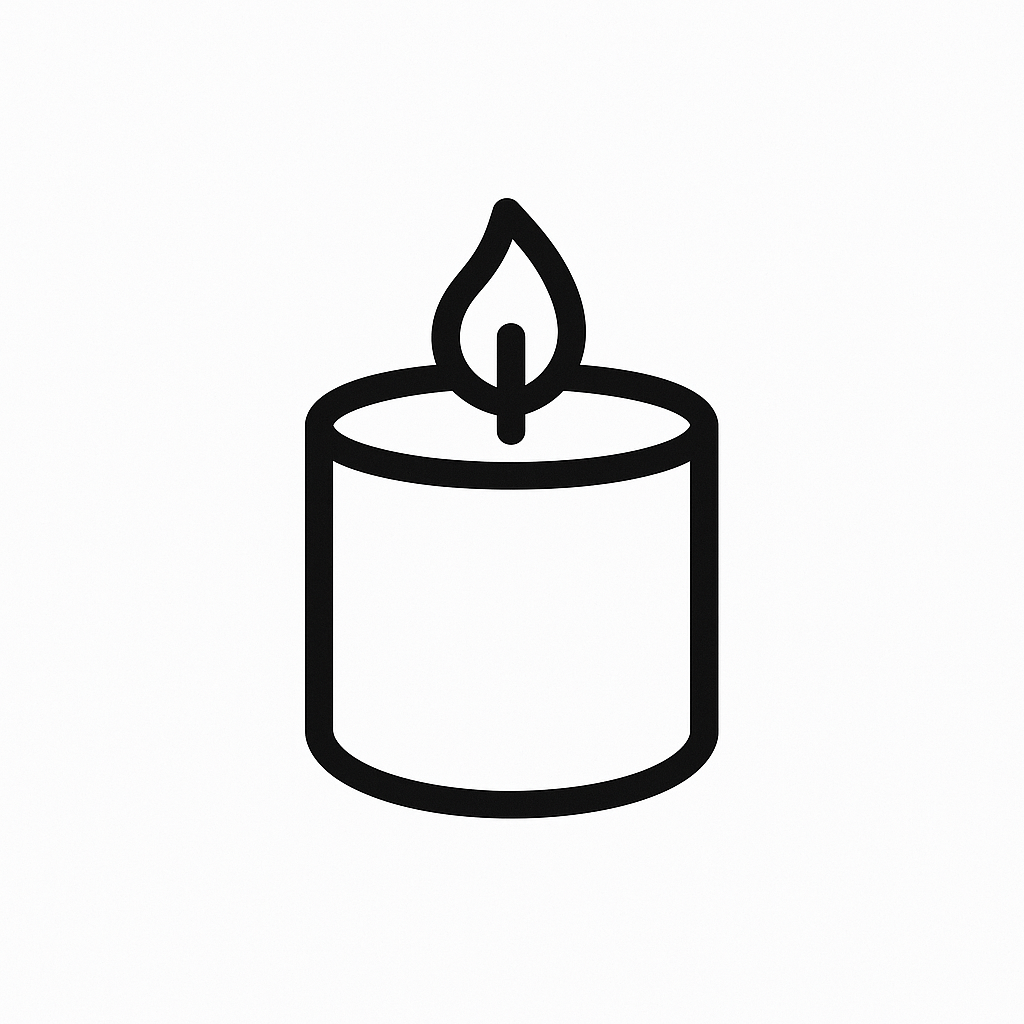 Free full sized candle | Clean burning soy | Wick of Hope