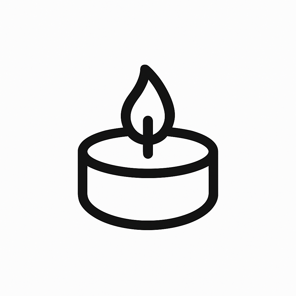Free Clean Burning Tealight | Natural Soy Gift | Wick of Hope