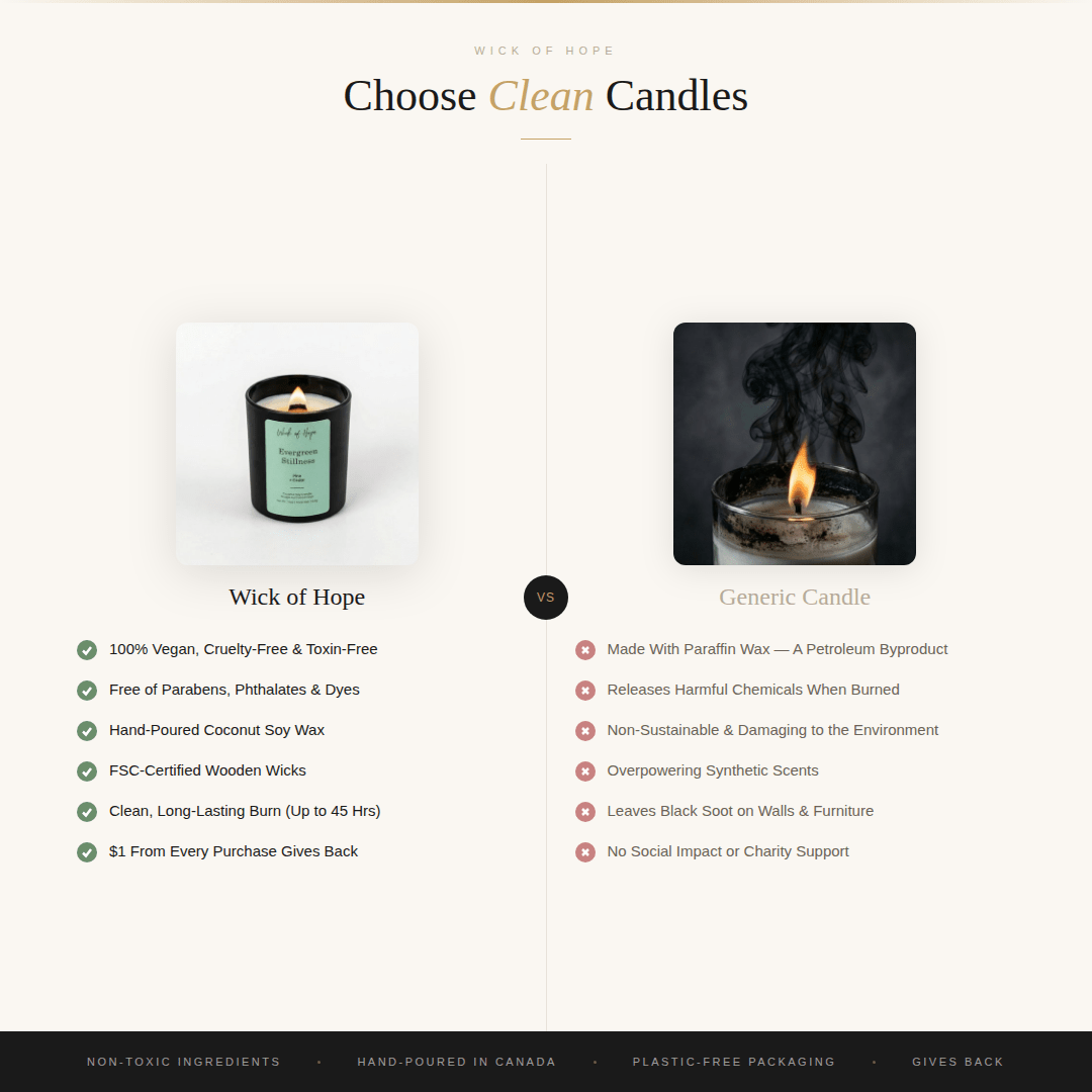 Warm Blanket Nights Candle | Cinnamon + Vanilla - Wick of Hope