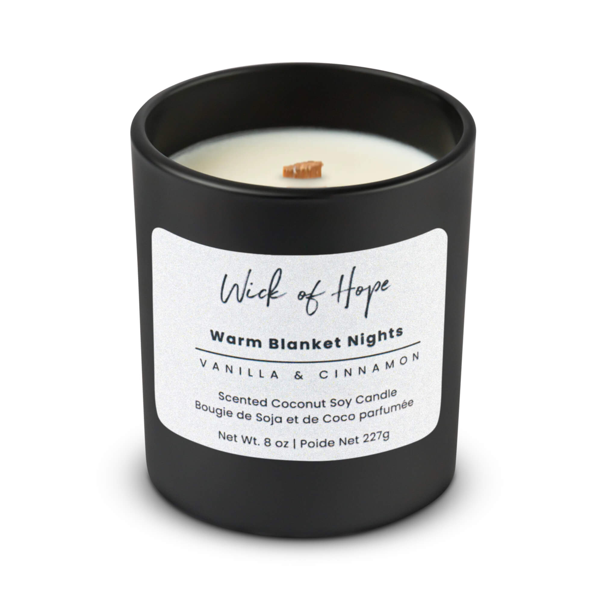 Warm Blanket Nights | Cinnamon + Vanilla Cream - Wick of Hope