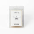 Warm Blanket Nights Wax Melt | Cinnamon + Vanilla - Wick of Hope