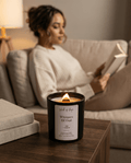 Whispers of Oud Candle | Oud + Incense - Wick of Hope