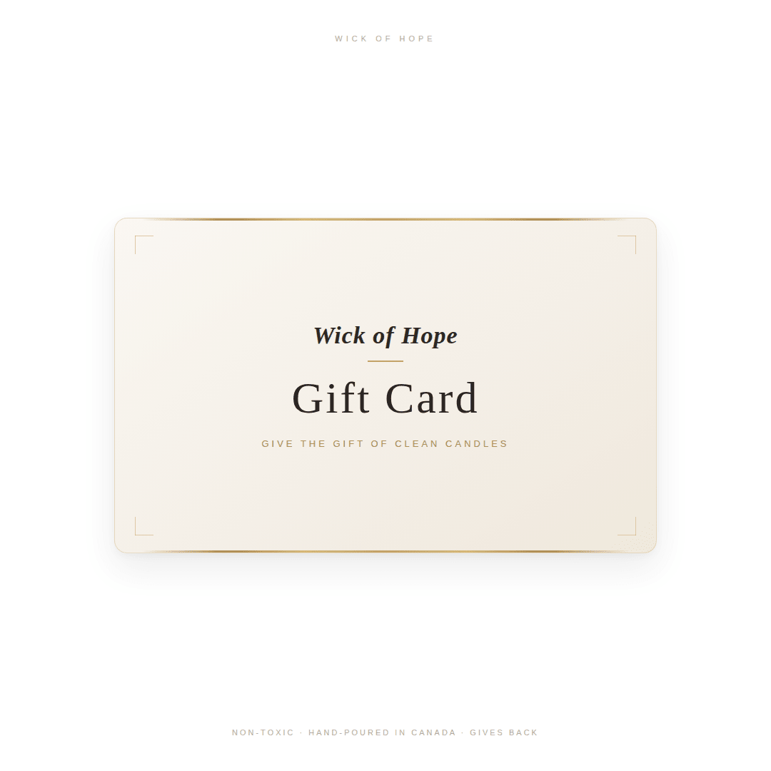 Wick of Hope Digital Gift Card – The Perfect Instant Gift - Wick of Hope