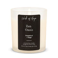 Zen Oasis Candle | Grapefruit + Sage - Wick of Hope