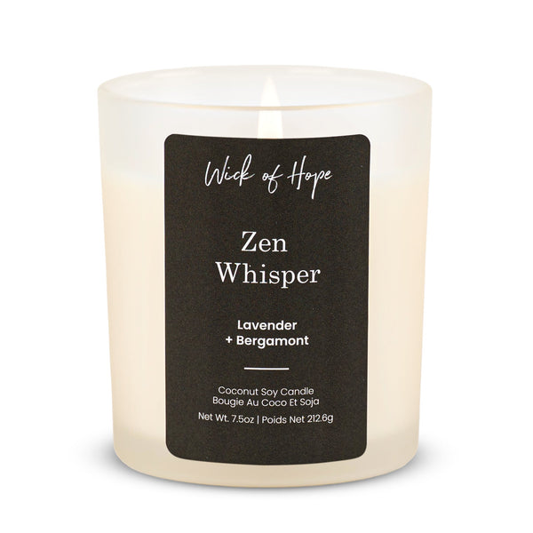 Zen Whisper Candle