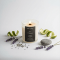 Zen Whisper Candle | Lavender + Bergamot - Wick of Hope